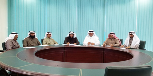  جانب من الجلسة الأخيرة للمجلس البلدي