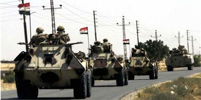 الجيش المصري يقتل 26 إرهابياً بسيناء 