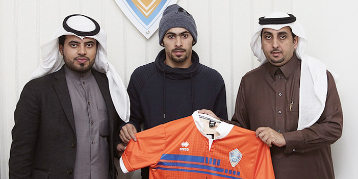  الظفيري بعد توقيعه للفيحاء