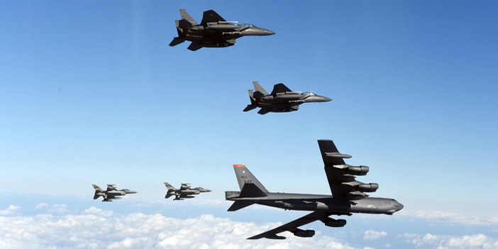  طائرات أمريكية تحلِّق فوق كوريا الجنوبية
