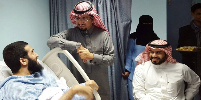  وفد «جسد» اثناء الزيارة