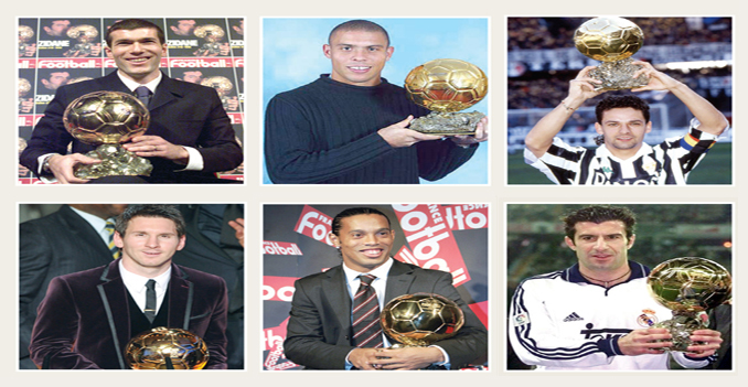 جوائز الكرة الذهبية: سجل الفائزين باللقب 