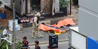 مقتل خمسة متطرفين بينهم أجنبي خلال هجوم جاكرتا 