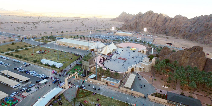  منتزه المغواة أحد معالم حائل