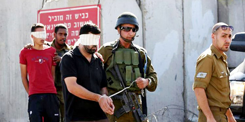  قوات الاحتلال تعتقل الفلسطينيين