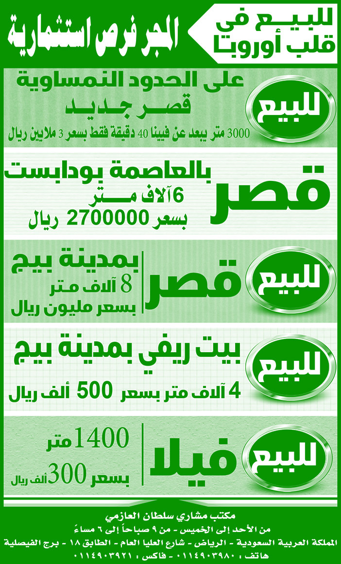 للبيع فى قلب أوروبا المجر فرص استثمارية 