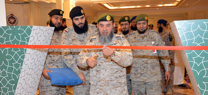  اللواء الزهراني مفتتحاً المسابقة