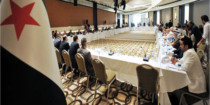  اجتماع المعارضة السورية ..(أرشيفية)