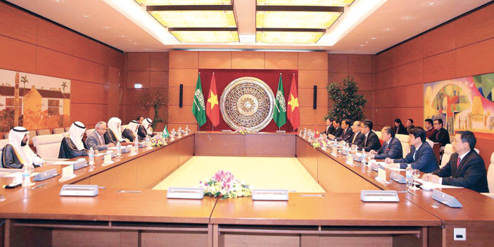  جانب من الاجتماع