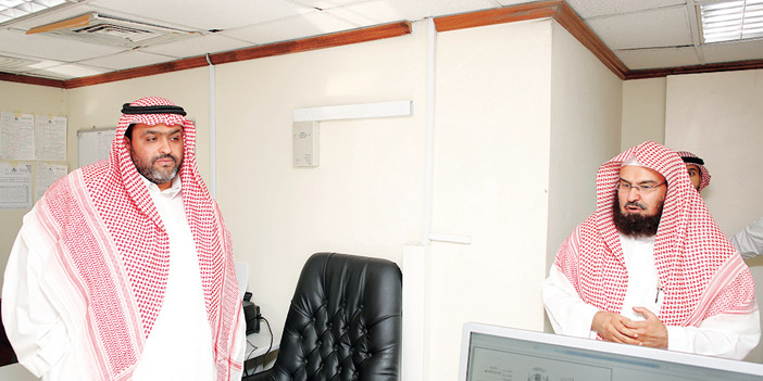  جانب من الجولة التفقدية