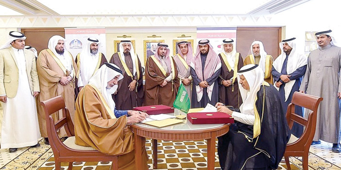  أمير منطقة القصيم يشهد توقيع الاتفاقية