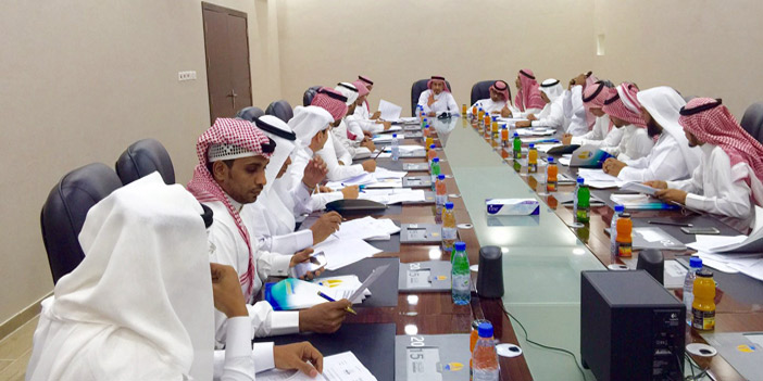  جانب من الاجتماع