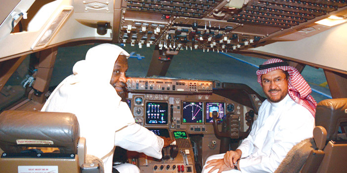  الكلباني خلال زيارته الأكاديمية