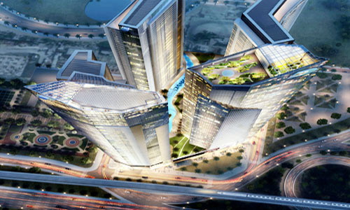  صورة من مشروع آيكن سيتي