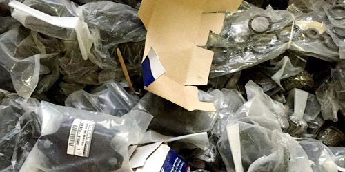  جانب من الكميات المضبوطة