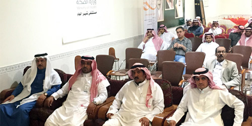  مديرو مستشفى تمير والأرطاوية