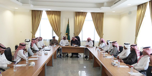  ابن درويش يترأس الاجتماع