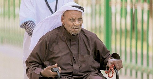  المسن سعد الدوسري