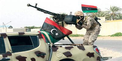 الجيش الليبي يسيطر على آخر معاقل الإرهابيين في الهواري 