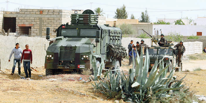  الأمن التونسي يشن حملات تمشيط واسعة لمحيط المدينة