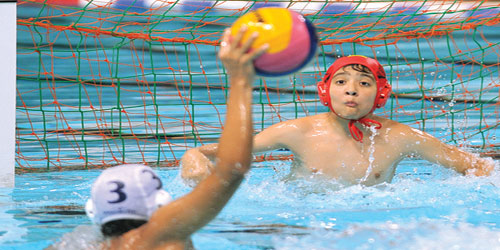  لقطة من الاسبوع الاول لبطولة النخبة لكرة الماء