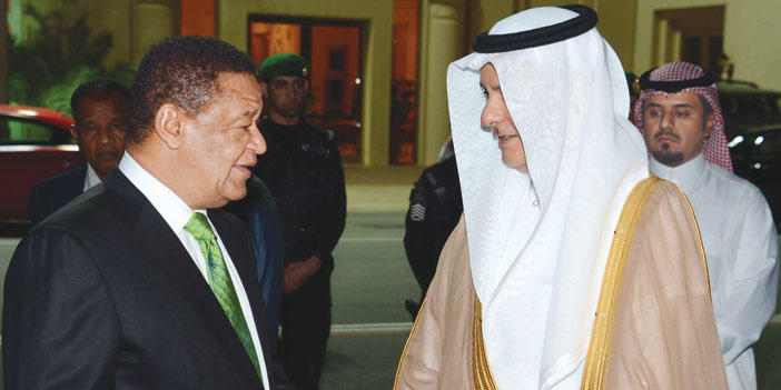 الرئيس الإثيوبي يغادر الرياض 
