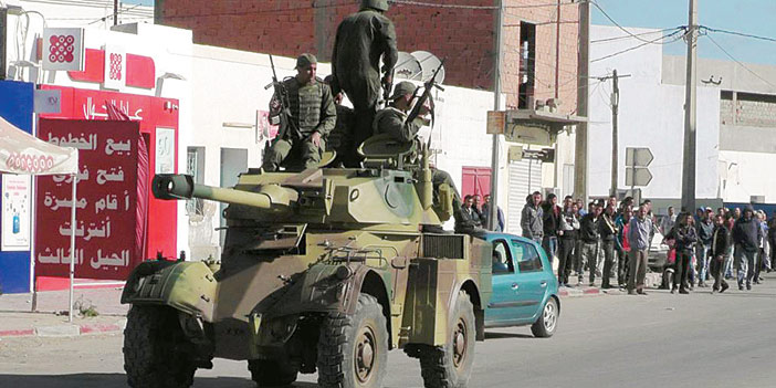  الجيش التونسي يواصل البحث عن الإرهابيين