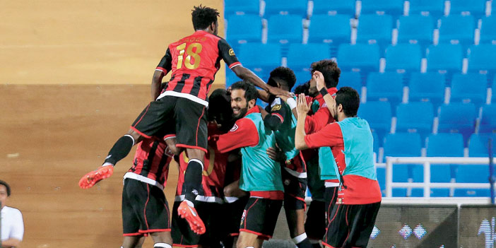  فرحة رائدية بالفوز على هجر