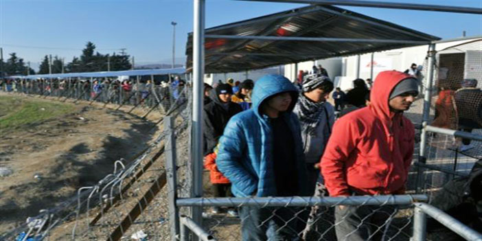 مقدونيا تعيد مهاجرين لليونان عقب عبورهم الحدود «بصورة غير قانونية» 
