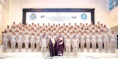 الأمير محمد بن سلمان رعى حفل تخريج طلبة كلية الملك فيصل الجوية الدفعة (89) 
