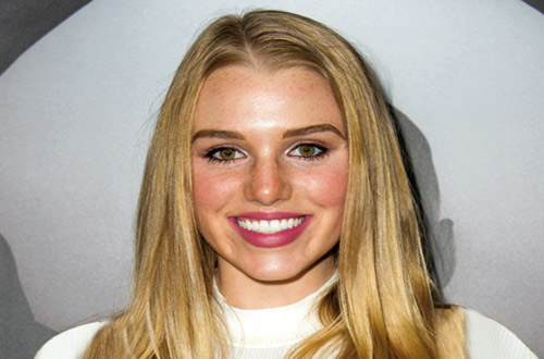 إيميلي بياتشي في حفل أمريكي 