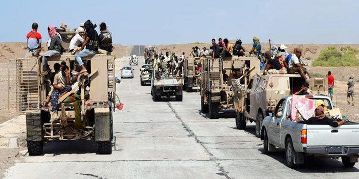  تقدم القوات الشرعية في تعز ضد الحوثيين