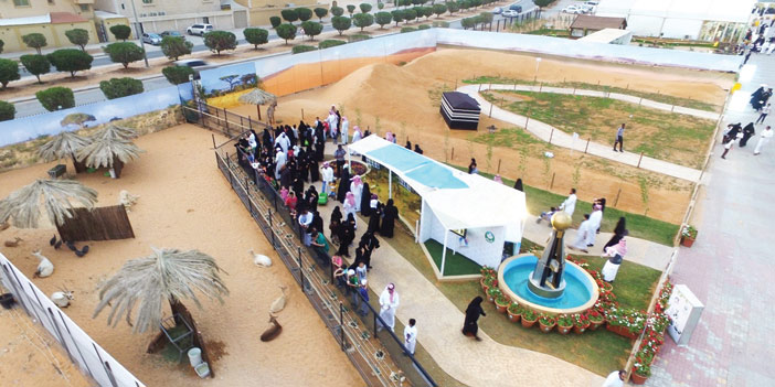  روضة ربيع الرياض ومحمية الغزلان والطيور داخل مهرجان ربيع الرياض