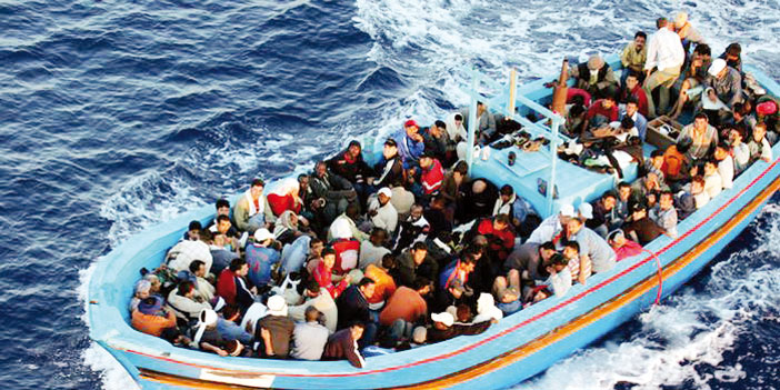  مهاجرون من ليبيا إلى أوروبا