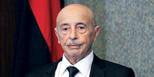  رئيس البرلمان الليبي عقيلة صالح