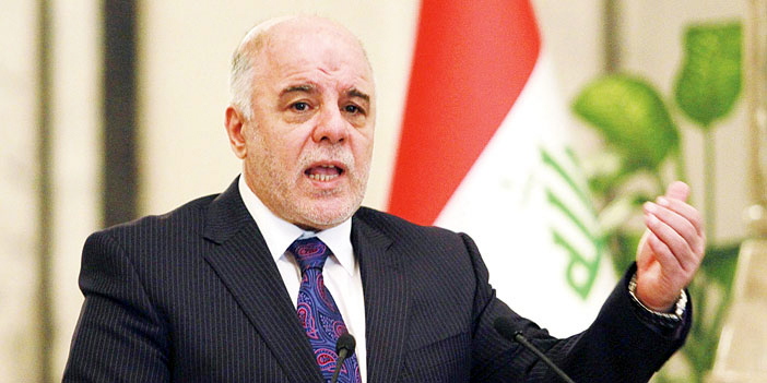 رئيس الحكومة العراقي حيدر العبادي