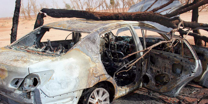 الجناة امتهنوا أسلوب إحراق المركبات المستخدمة في عملية السطو 
