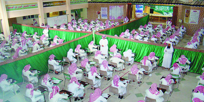 حرمان 1249 طالباً من دخول اختبارات الفصل الدراسي الثاني بتعليم الرياض 