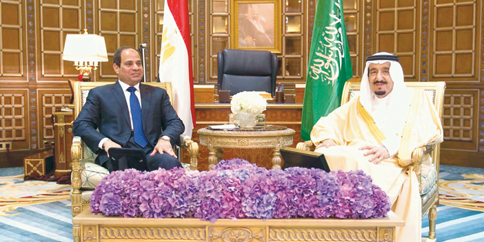  لقطة من اجتماعات الملك سلمان والرئيس السيسي