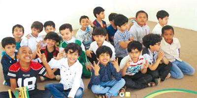 مسابقة حفظ الأذكار في ابتدائية الأندلس بمحافظة الرس 