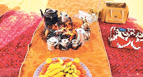  جانب من الزيارة