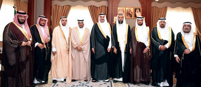  سموه يستقبل رئيس وأعضاء الجمعية