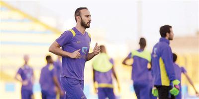 النصر يؤدي مرانه الأخير على ملعب السلطان قابوس اليوم 