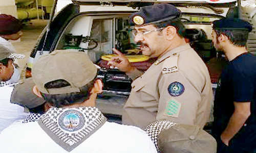  العريج يدرب الكشافة على أعمال الدفاع المدني