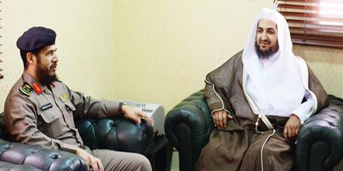  الشيخ النصير مع اللواء الطريفي
