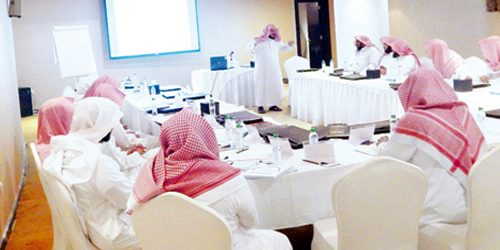  جانب من البرنامج التدريبي