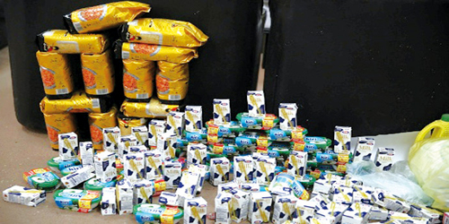  مضبوطات منتهية الصلاحية