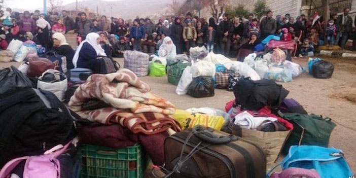 إجلاء 500 شخص من مناطق محاصرة في سوريا   