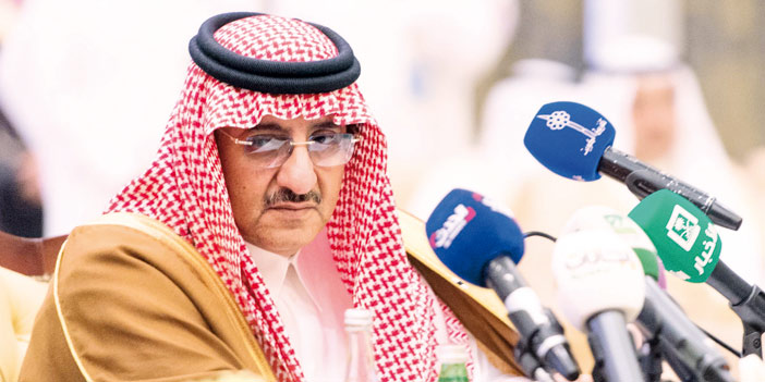   الأمير محمد بن نايف مترئساً الاجتماع