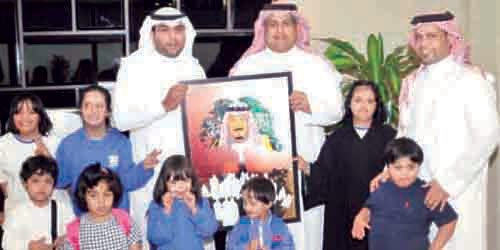  جانب من الاستقبال